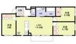 Casa Caneleの間取図