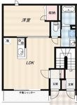 東大阪市瓢箪山町の間取図