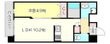 大阪市生野区桃谷5丁目の間取図