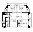 シャンテ辻亀の間取図