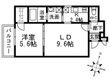 チェリーブロッサムⅤ番館の間取図