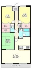 OTOGIKU(乙菊)の間取図