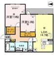 スペチアーレ巽中 C棟の間取図