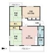 シュロス若江の間取図