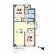 パークサイド伊藤の間取図