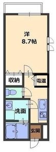 ルミエールの間取図