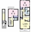 メゾンソレイユの間取図