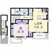セレスコート花園の間取図