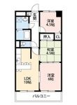 ツインコートMの間取図