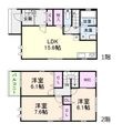 仮称 FP戸建賃貸高安町南三丁目の間取図