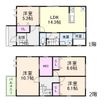 仮称 FP戸建賃貸高安町南三丁目の間取図