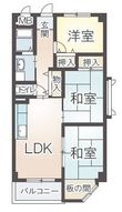 メゾンソレイユの間取図