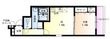 東大阪市中新開2丁目の間取図