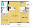東大阪市岩田町1丁目の間取図