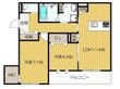 東大阪市岩田町1丁目の間取図