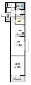 ヴィブレ ウーノの間取図