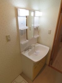 独立洗面台で身支度をすべて済ませてしまいましょう