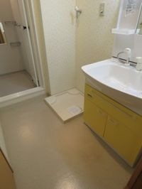 忙しい朝には欠かせない洗面所です