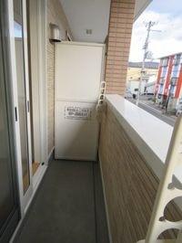陽当たり良好なバルコニーです