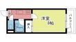 コスモハイツ河原町の間取図
