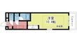 グランコスモ河原町の間取図
