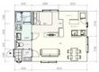 Casa Pittore上星川の間取図