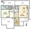 横浜市神奈川区松ケ丘の間取図