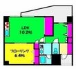 横浜市西区藤棚町2丁目の間取図