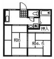 横浜市神奈川区中丸の間取図