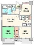 マイキャッスル横浜リバーサイドの間取図