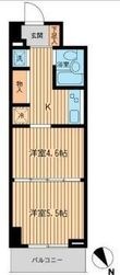 横浜市中区山下町の間取図