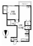 横浜市西区西戸部町2丁目の間取図