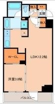 横浜市中区松影町２丁目の間取図