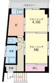 横浜市神奈川区松本町2丁目の間取図