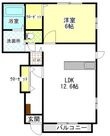 アルカディノーチェⅠの間取図