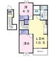 ボナールY Aの間取図