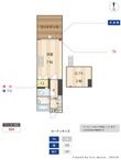 ルミエール若久の間取図