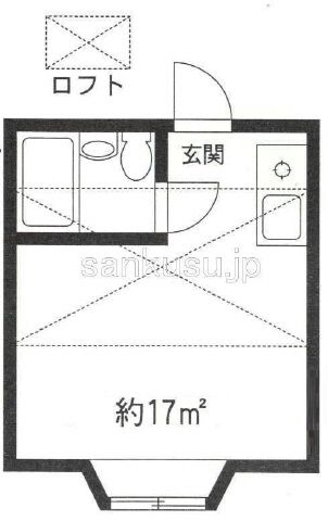拡大写真:上尾市愛宕2丁目 2階202の間取り