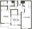 上尾市仲町1丁目の間取図
