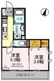 グレイスハウスⅡ(若宮)の間取図