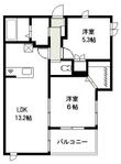 上尾市谷津2丁目の間取図