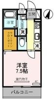 グレイスハウスⅡ(若宮)の間取図