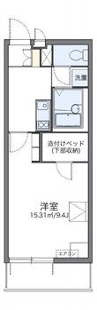 レオパレスエミールプラザの間取図
