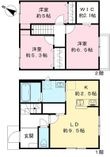 上尾市大字上の間取図
