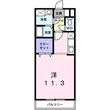 レジデンスハライチBの間取図