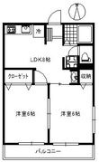 上尾市井戸木1丁目の間取図