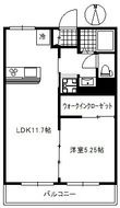 上尾市井戸木1丁目の間取図
