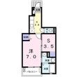 カトレア ハウスⅠの間取図