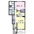 プロムナ－ド　ロ－ズの間取図