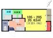 新)アーク・ヴィラ上尾の間取図